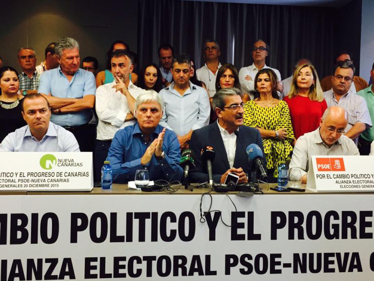 Pacto Nueva Canarias y PSOE de Canarias