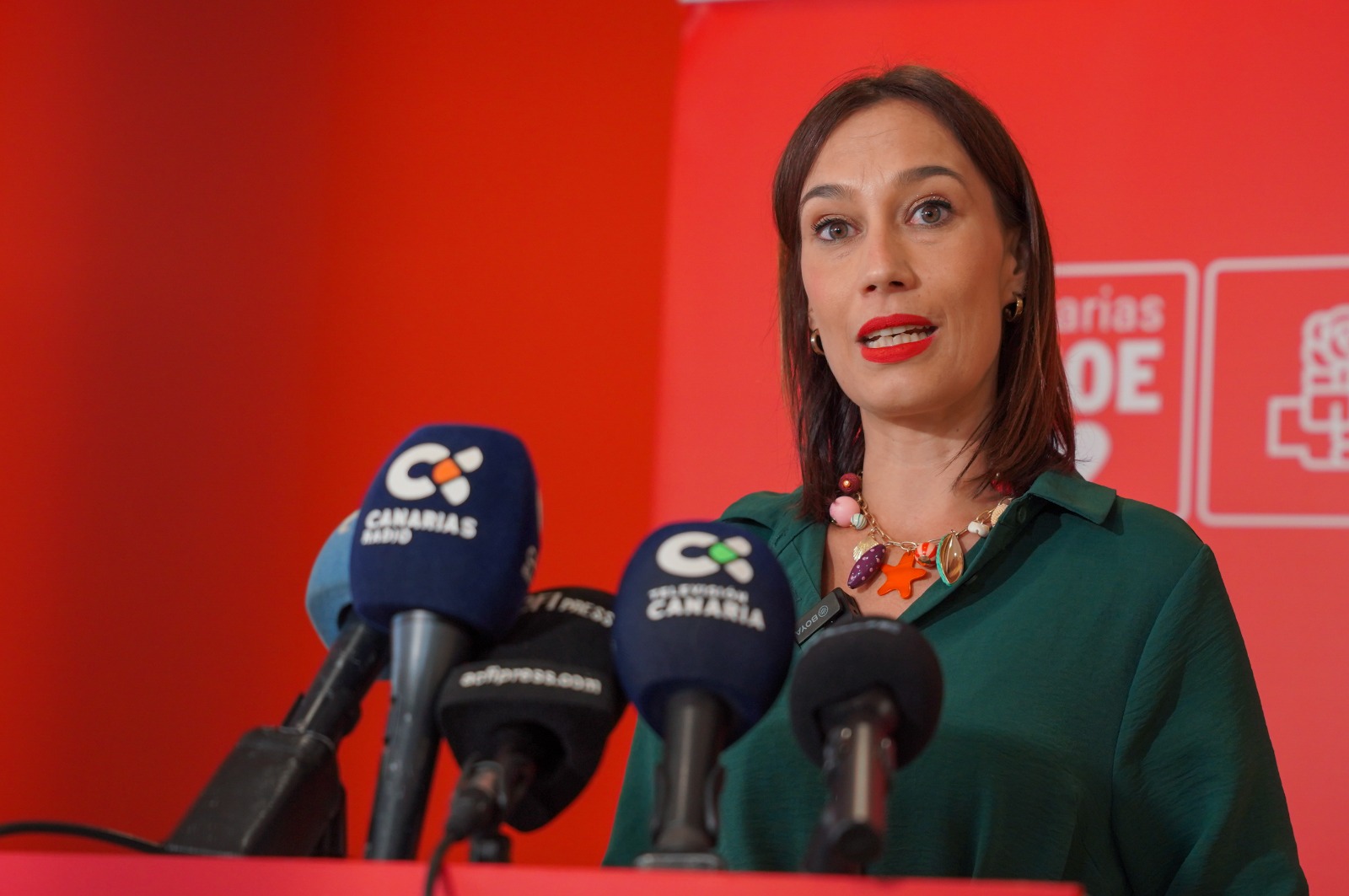 Nira Fierro, secretaria de Organización del PSOE Canarias